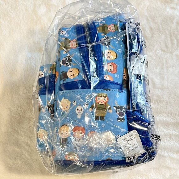 NWT RARE Disney Loungefly Frozen Characters Mini Bag Backpack - Picture 4 of 12
